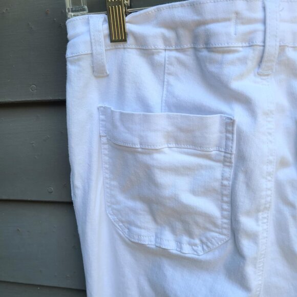 Judy Blue White Flair Fit Button Fly Jeans size 9/29 - Picture 8 of 13